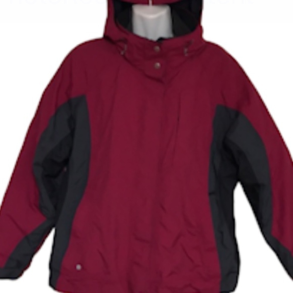 L L Bean ski snow jacket 2 in 1